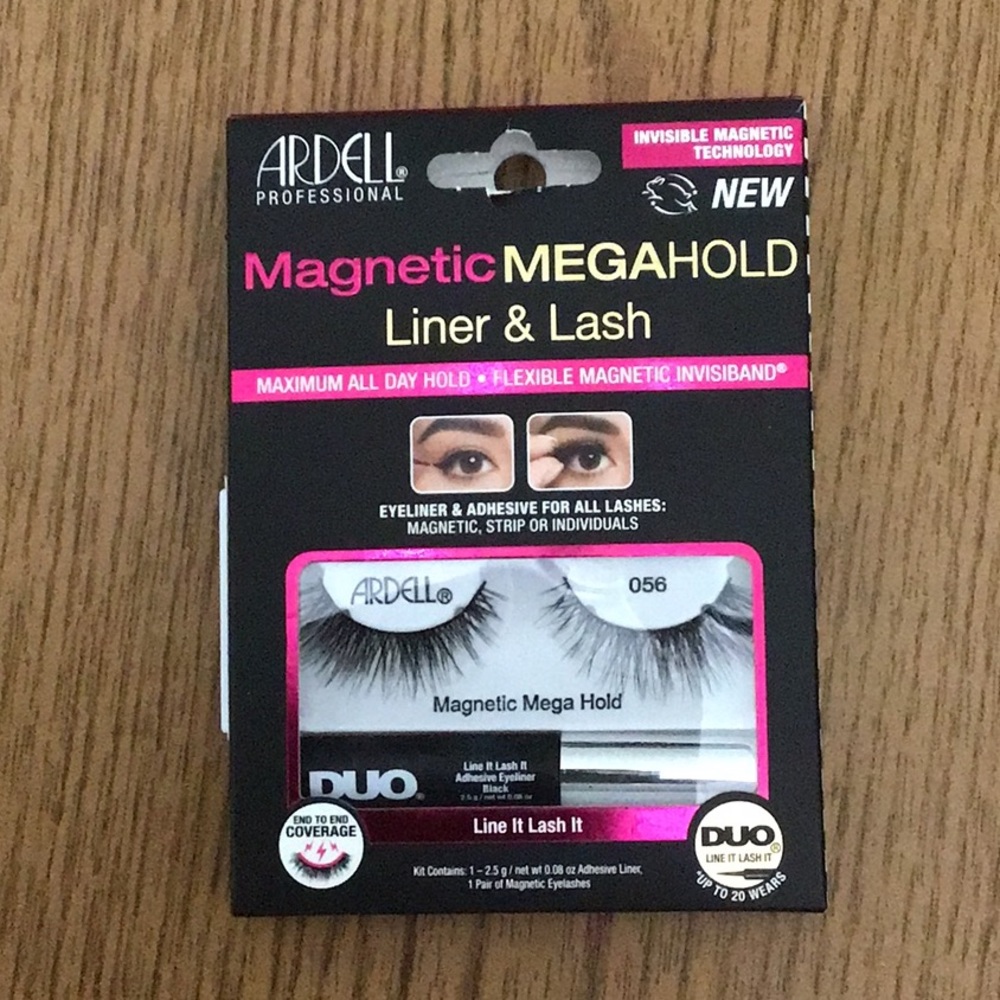 Brand New Ardell Professional Magnetic Mega Hold Liner & Lash Kit